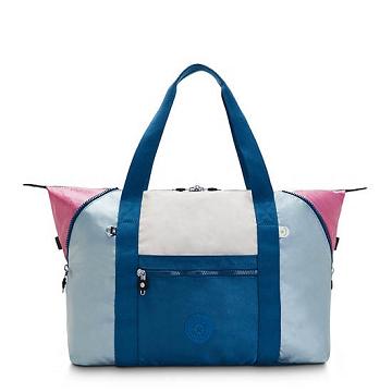 Bolso Tote Kipling Art Medium ART Medium Turquesa Grises | MX 1441DF